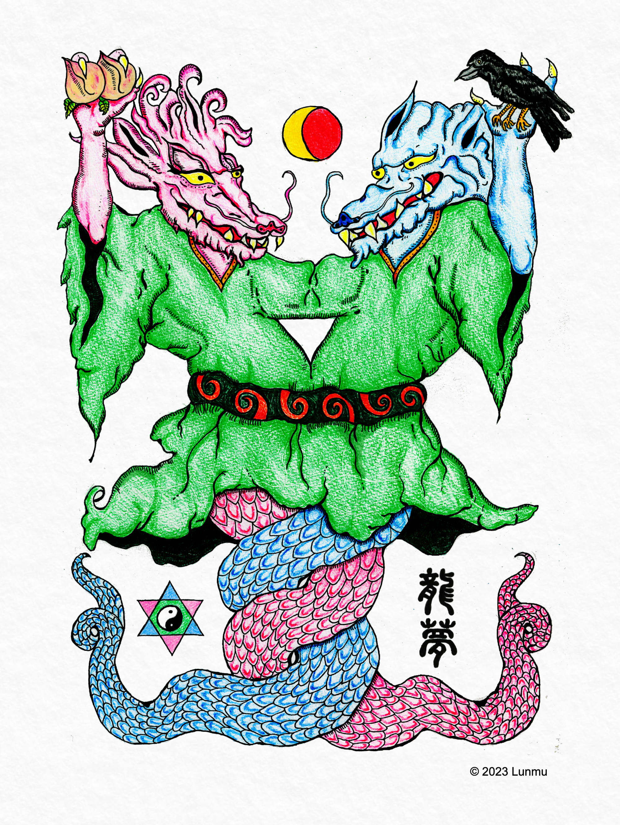 祝龍結・Celebrating the Tying of the Dragon Knot!